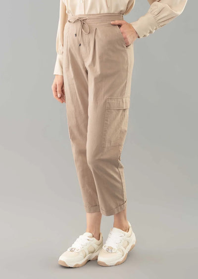Dominicana Cargo Style Ankle Leisure Pants Lisette L