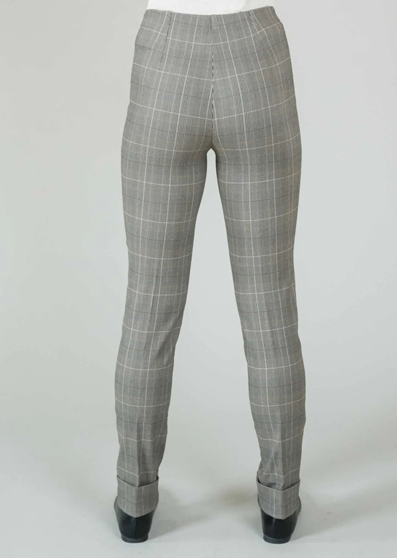 Feline Plaid Ankle Pant W/Pockets Lisette L