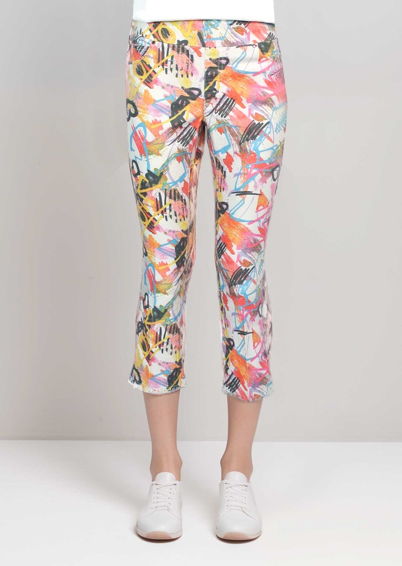 Love Graffiti Slim Ankle Pants