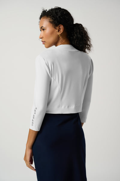 Button Accent Bolero Joseph Ribkoff