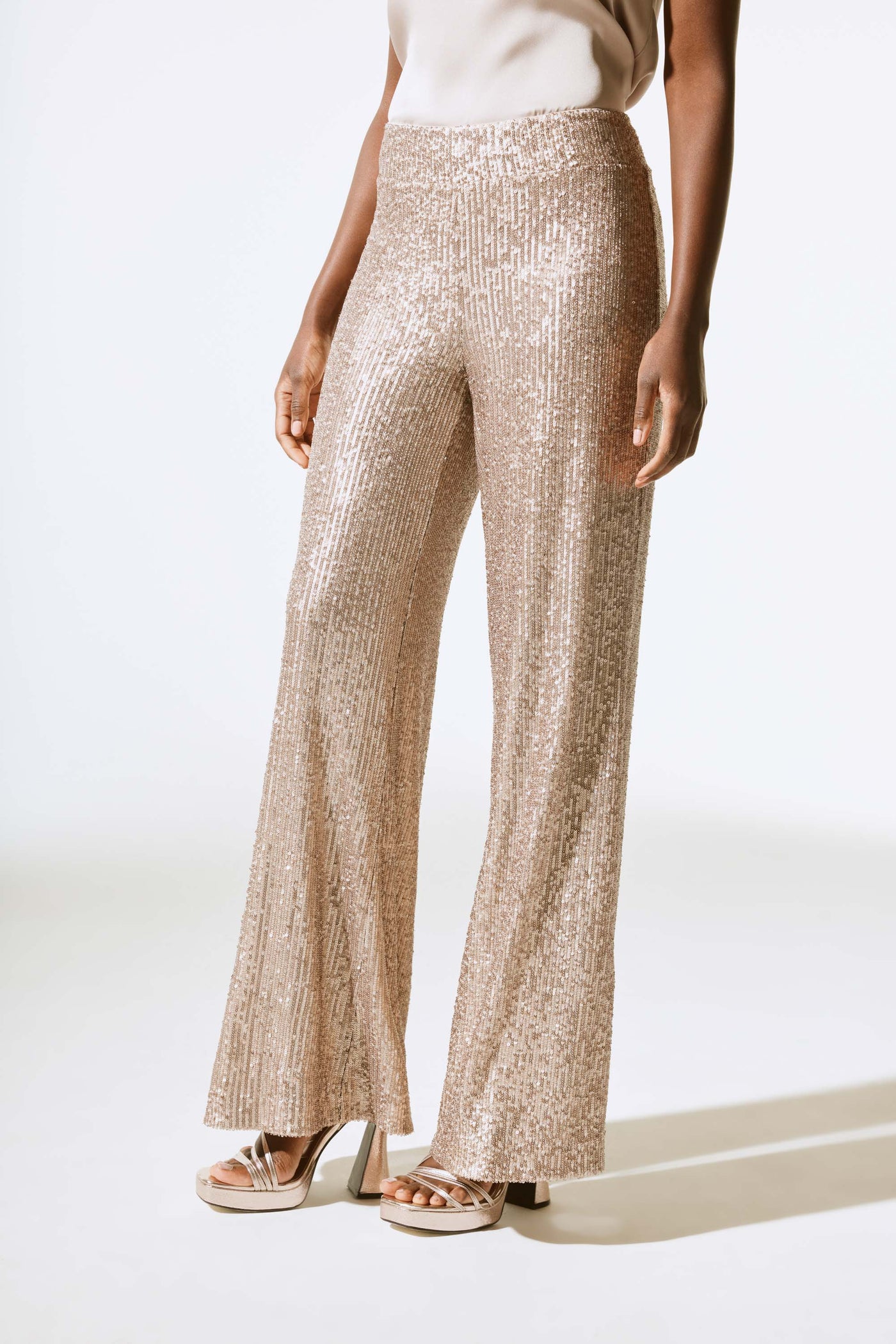 Sequined Wide Leg Pants Joseph Ribkoff