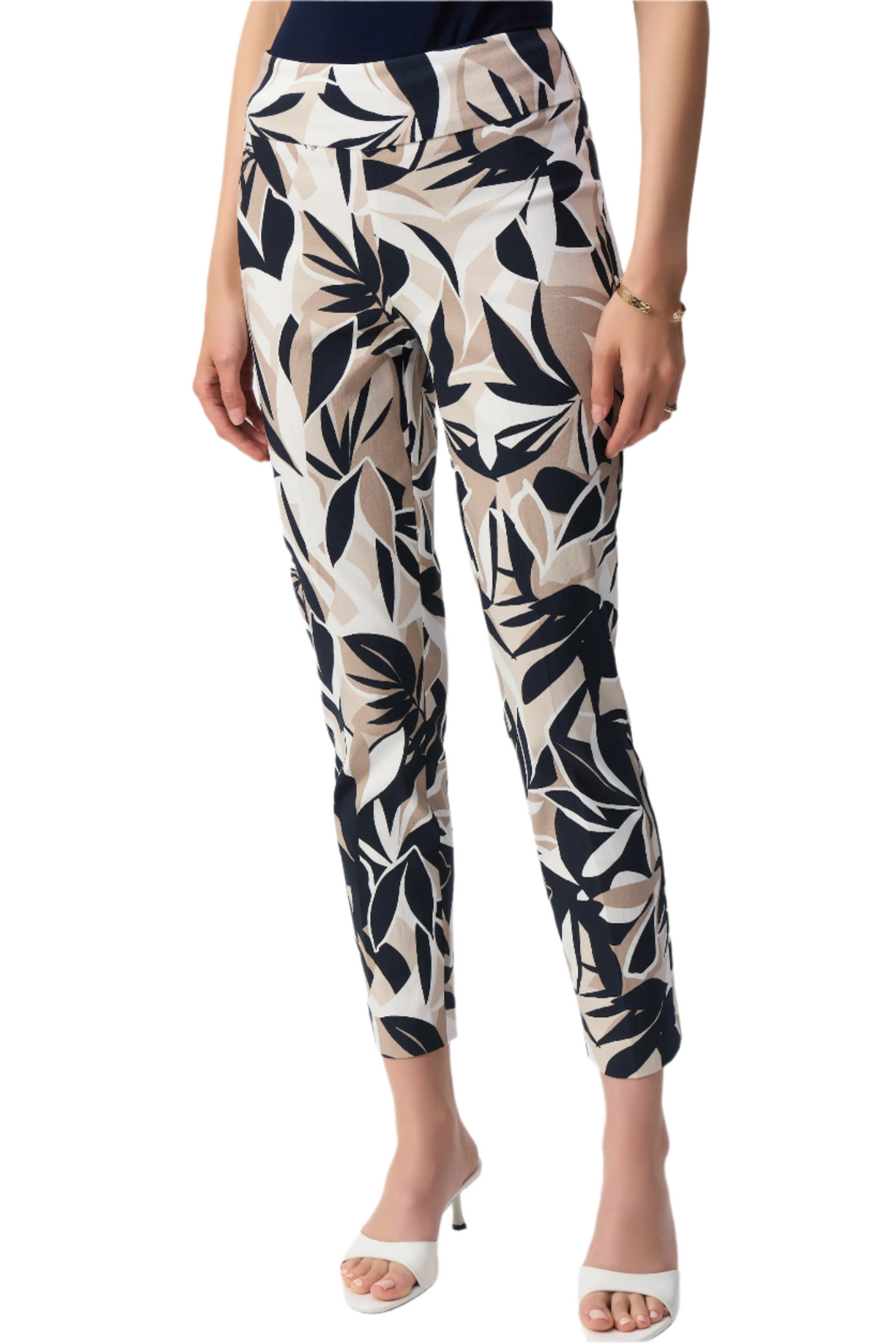 Millennium Tropical Print Slim Fit Pants Joseph Ribkoff