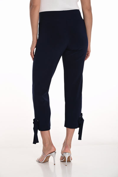 Bow Detail Cropped Pants Frank Lyman