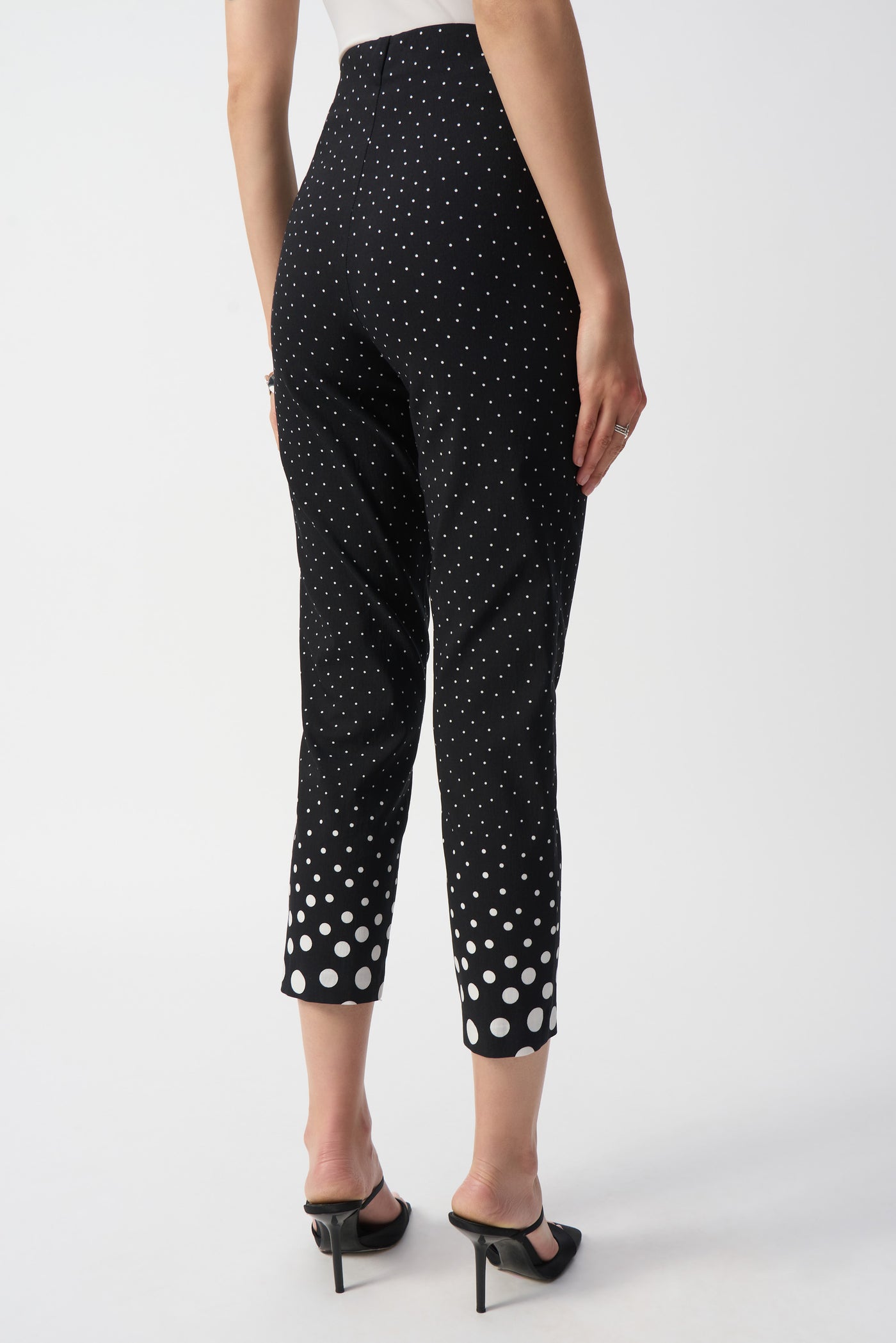 Millennium Dot Print Straight Pants Joseph Ribkoff