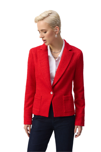 Bouclé Fitted Blazer Joseph Ribkoff