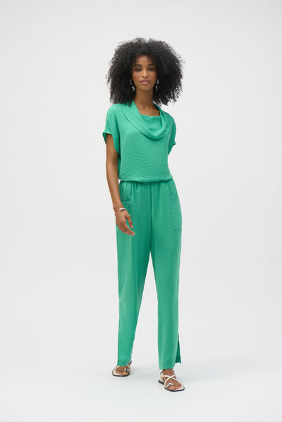 Gauze Wide-Leg Pull-On Pants Joseph Ribkoff