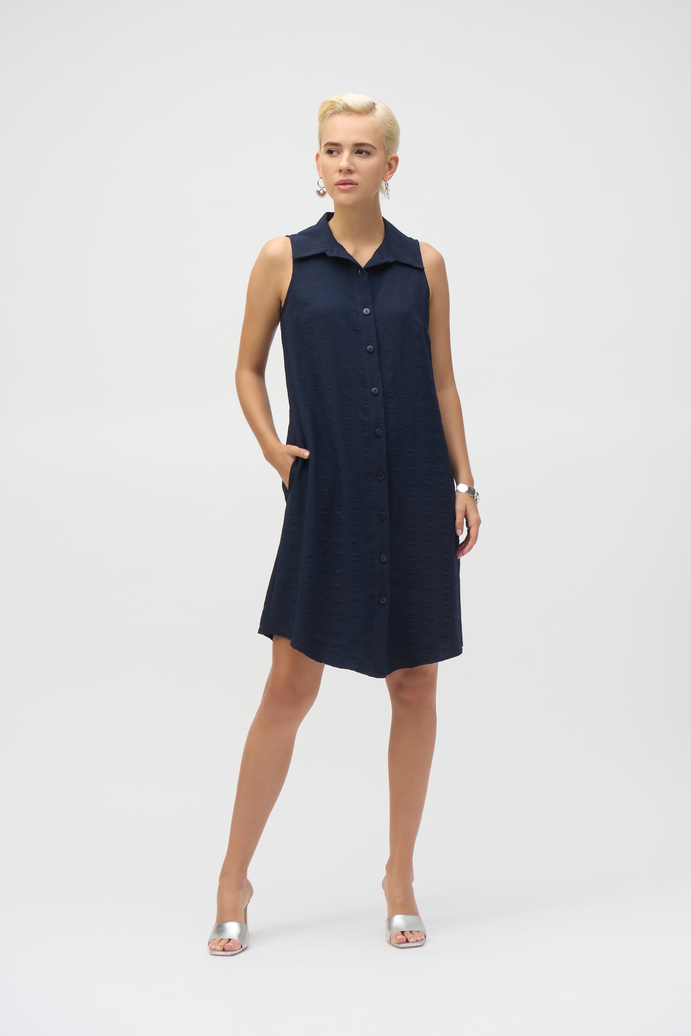 Novelty Straight Shirt Dress Joseph Ribkoff