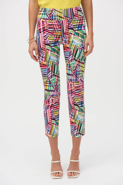 Millennium Print Straight Leg Pants Joseph Ribkoff