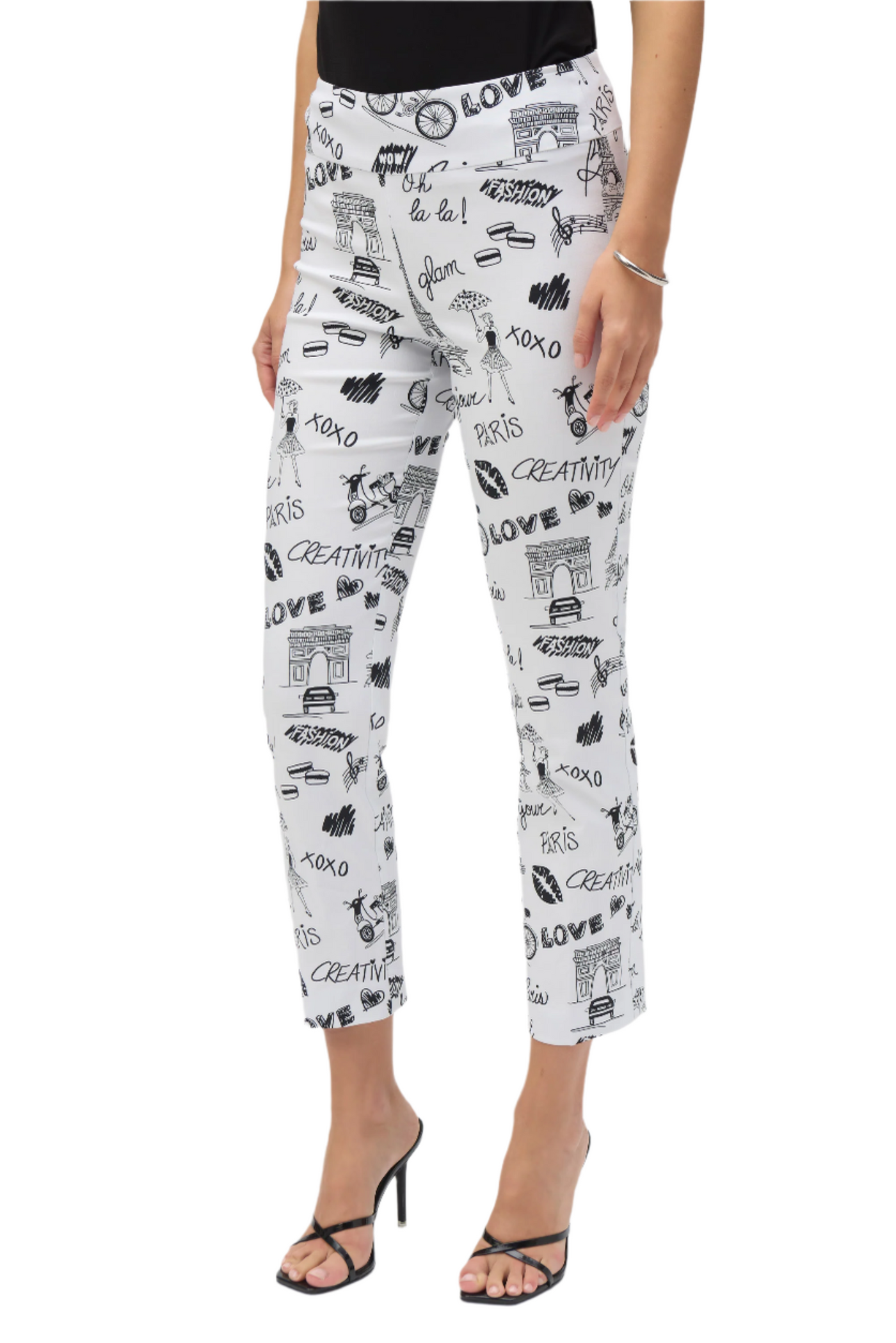 Millennium Print Straight Leg Pants Joseph Ribkoff