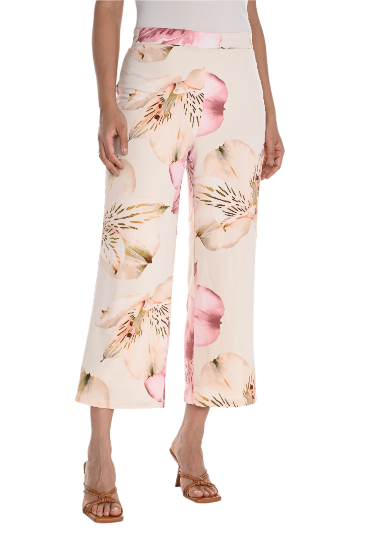 Floral Flowy Pants Frank Lyman