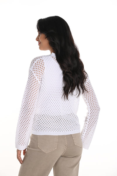 Embellished Crew Neck Pullover Frank Lyman