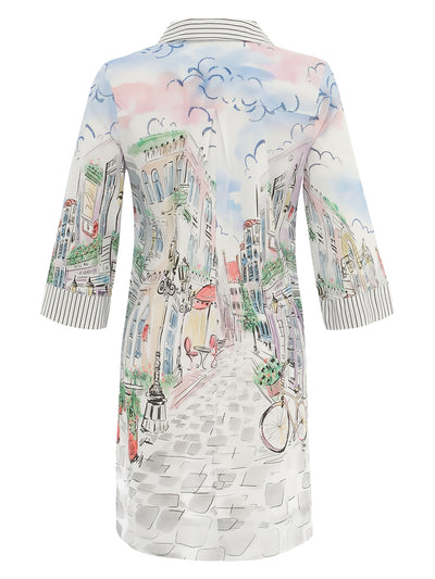 City Print Dress Dolcezza