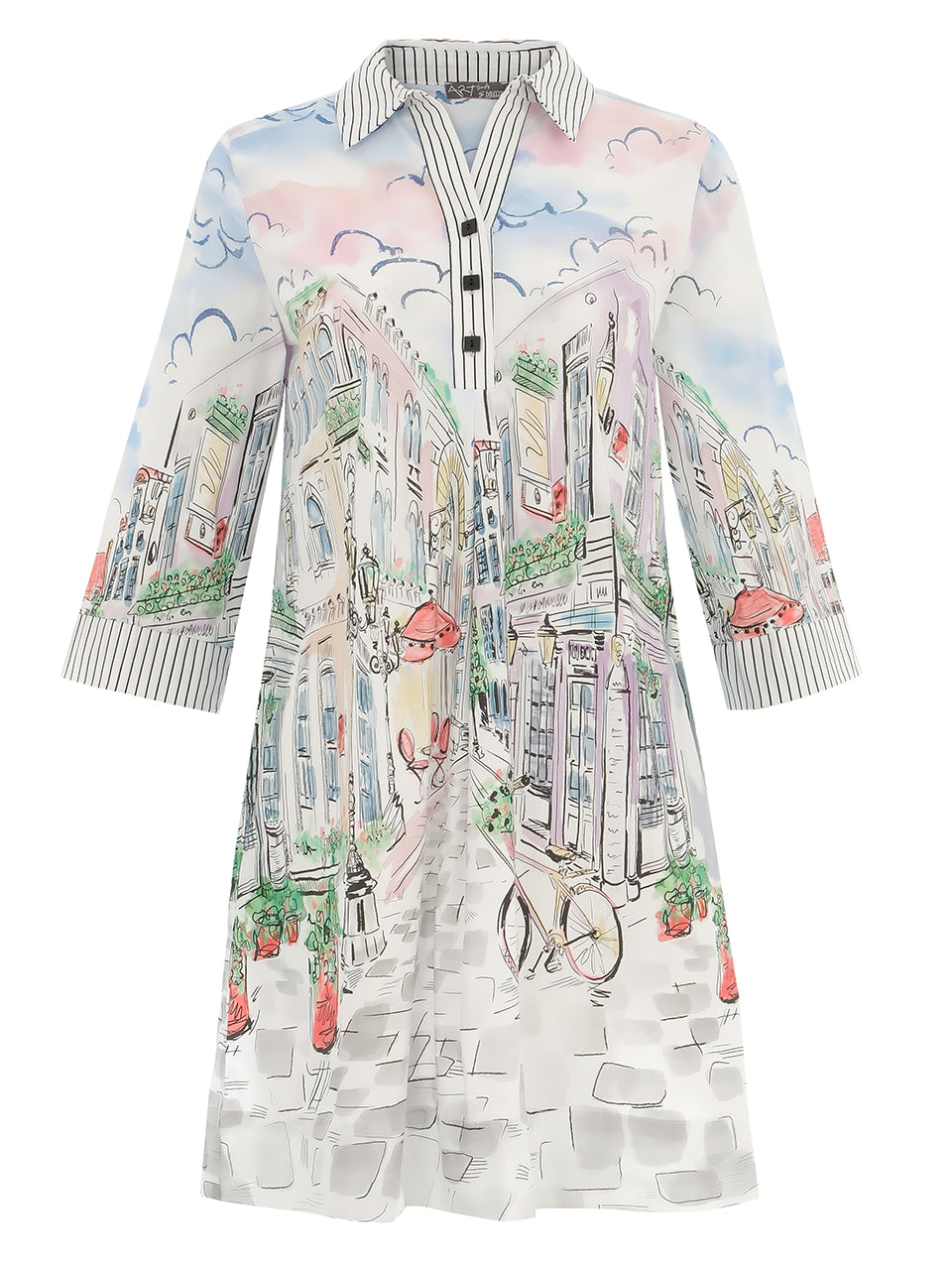 City Print Dress Dolcezza