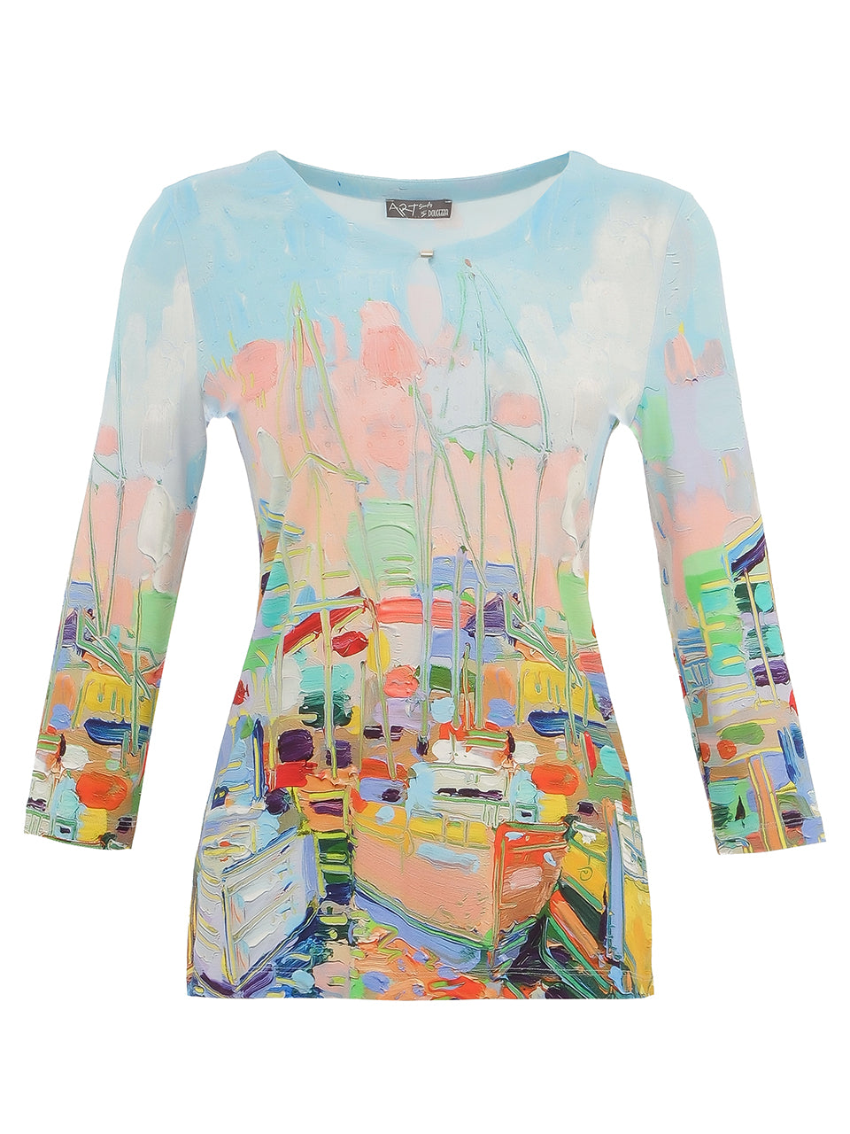 Paint Print Top Dolcezza