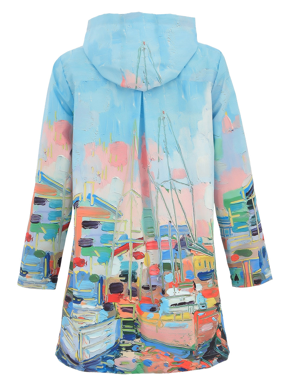 Printed Hooded Coat Dolcezza