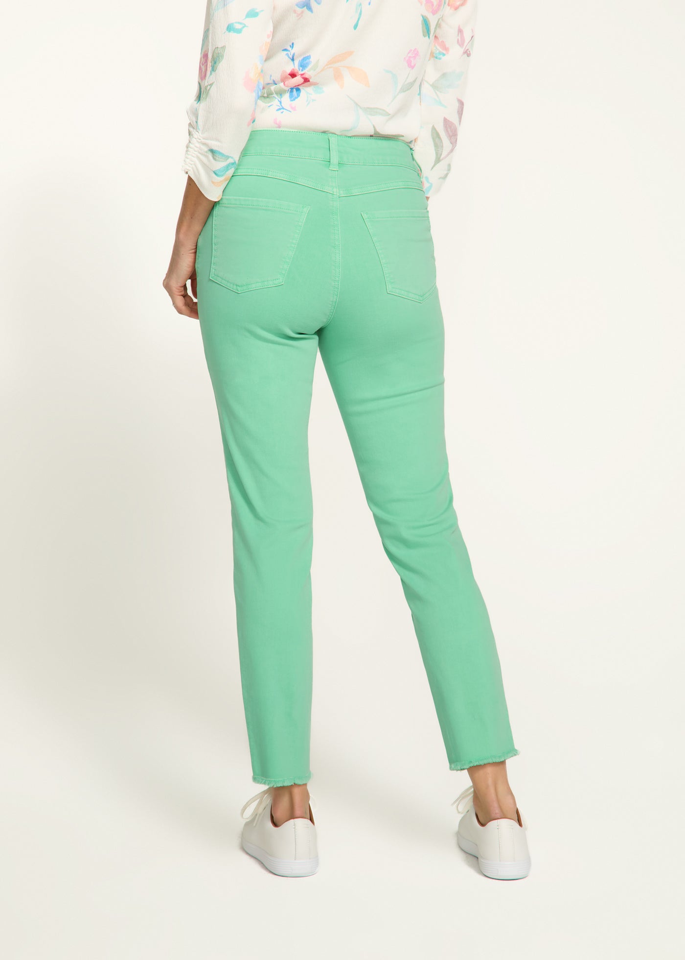 Olivia Slim Ankle Euro Twill French Dressing Jeans