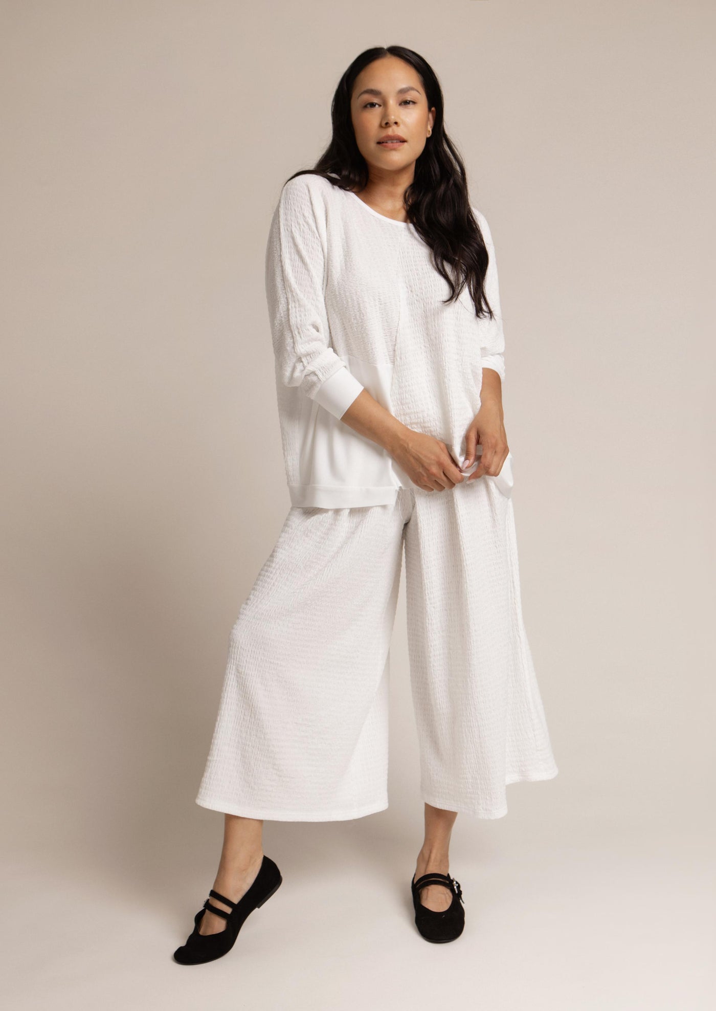 Breeze Wide Leg Crop Pants Sympli