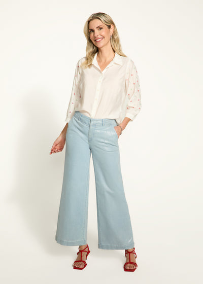 Christina Coated Trouser French Dressing Jeans