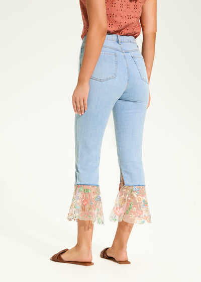 Suzanne Flare Crop French Dressing Jeans