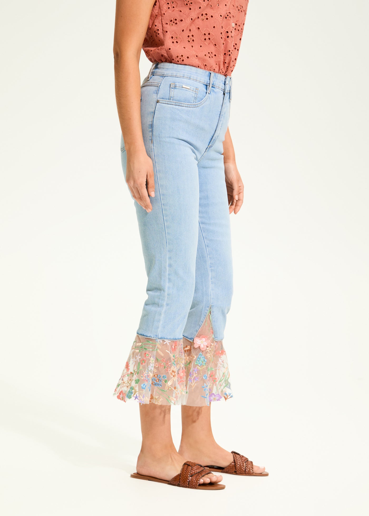 Suzanne Flare Crop French Dressing Jeans