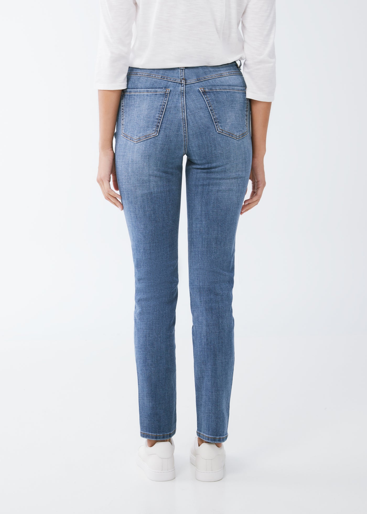 Suzanne Pencil Leg French Dressing Jeans