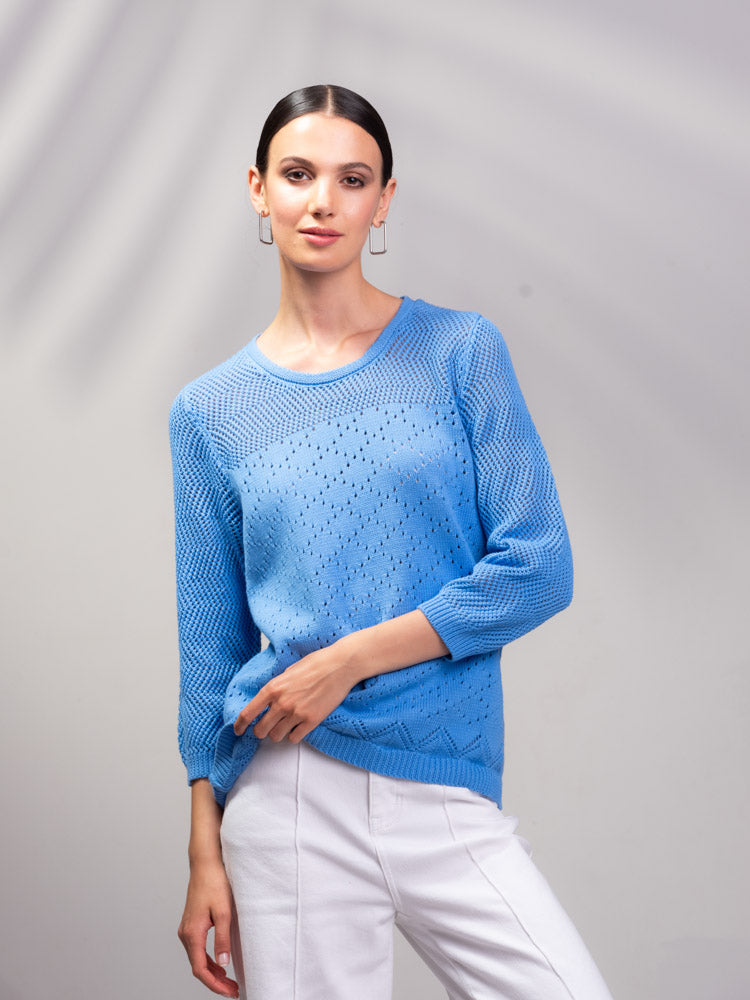 Round Neck Sweater Alison Sheri