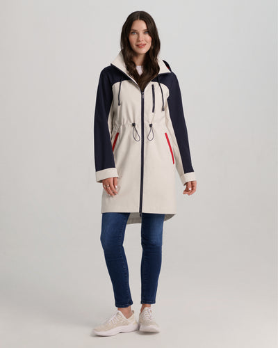 Colorblock Hooded Anorak Nikki Jones