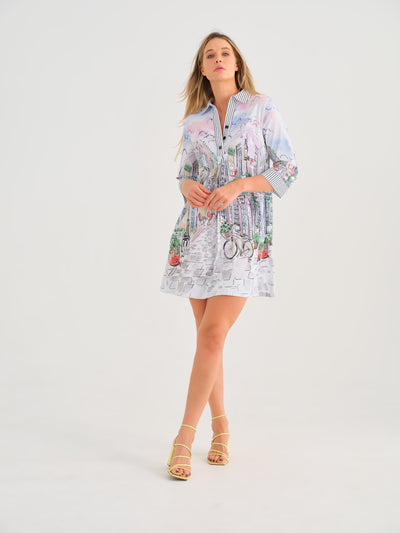 City Print Dress Dolcezza