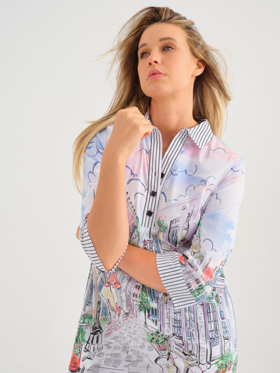 City Print Dress Dolcezza