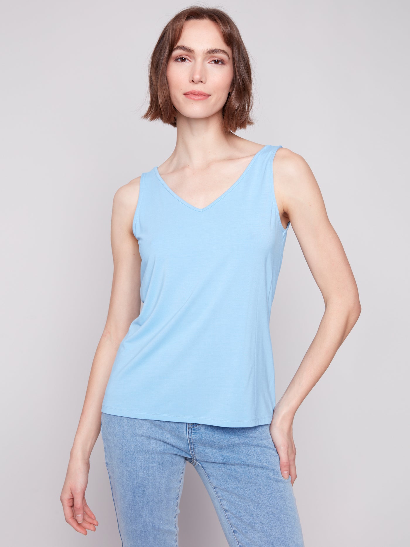 Reversible Bamboo Viscose Cami Charlie B