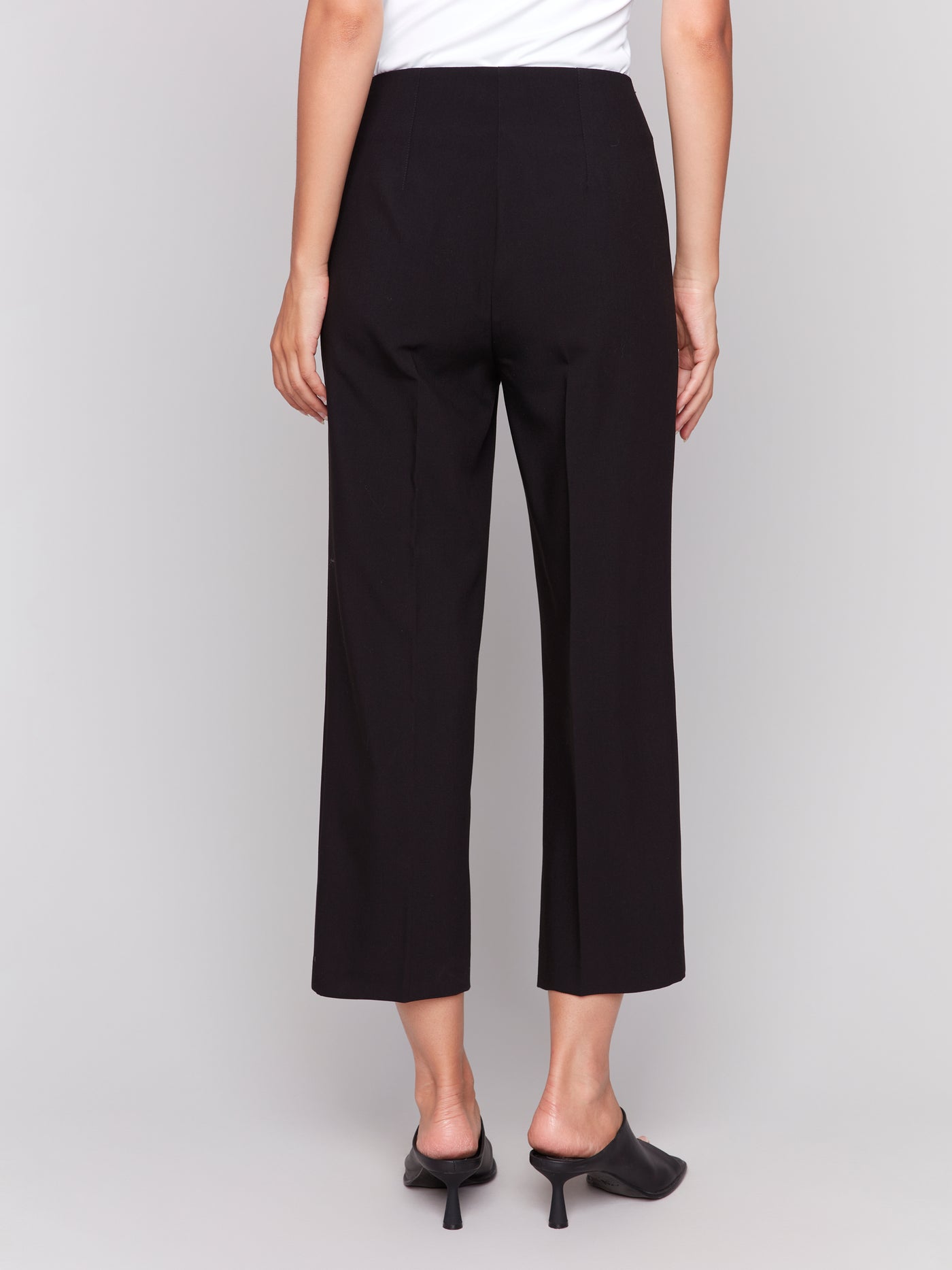 Cropped Wide Leg Pants Charlie B