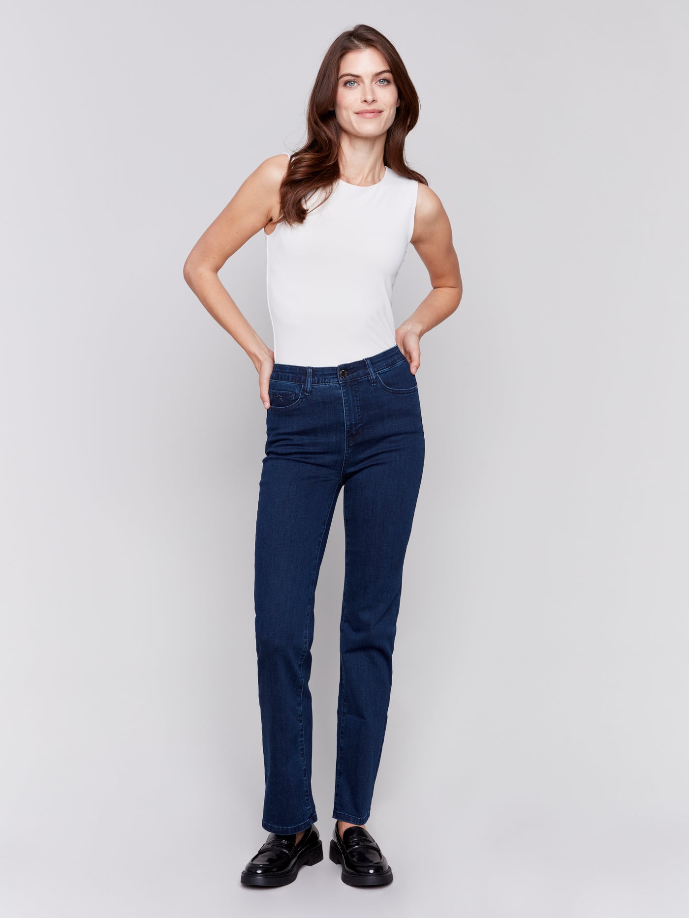 Straight Leg Jeans Charlie B