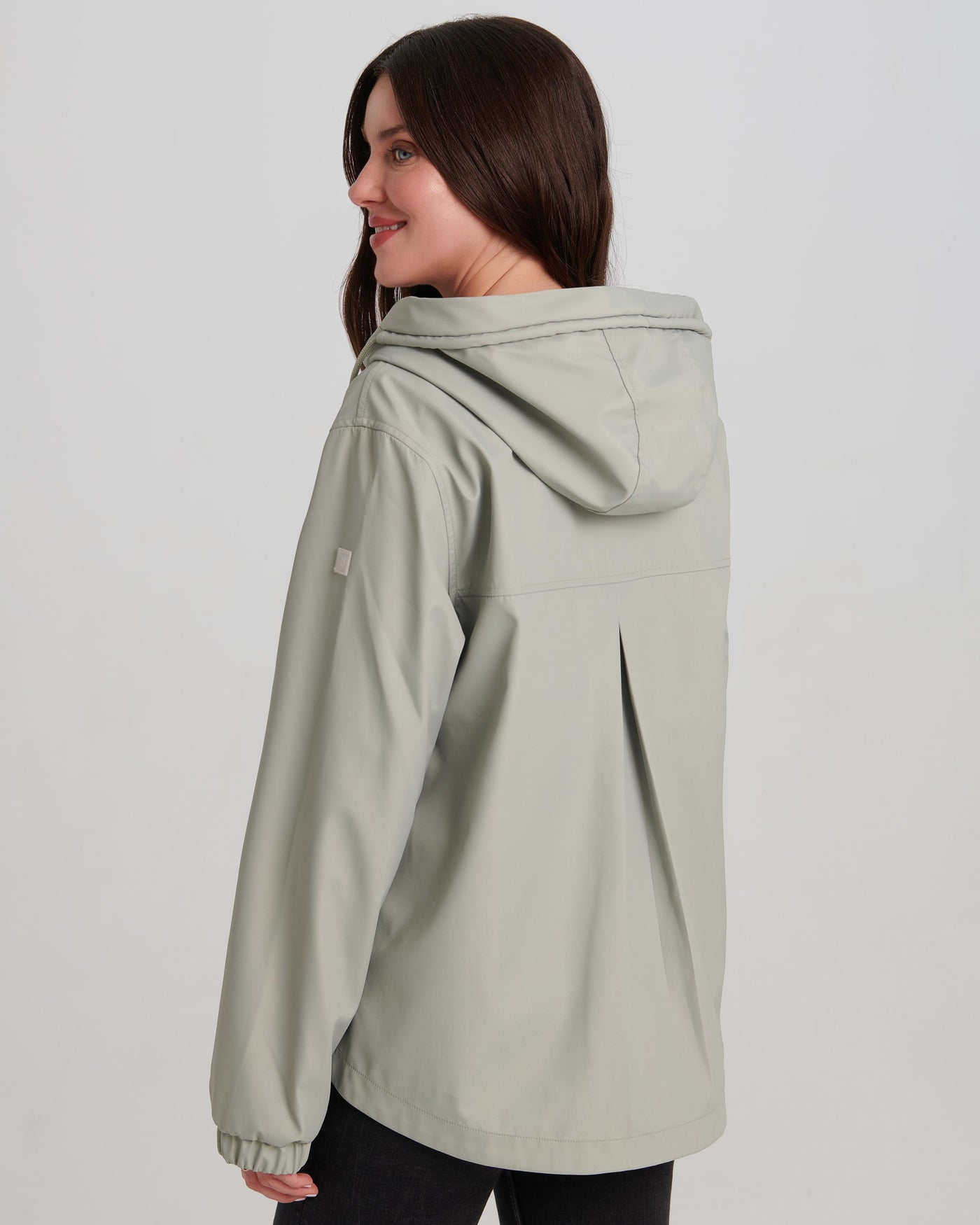 Solid Scuba Hooded Jacket Nikki Jones