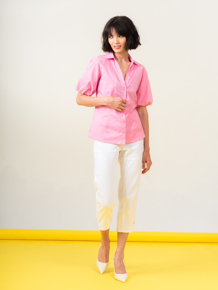 Puffy Sleeve Blouse Elena Wang