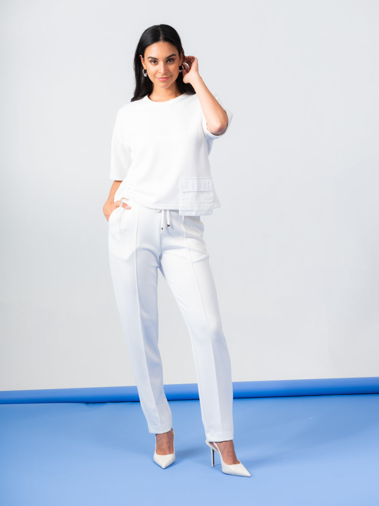 Top with Side Pocket Detail Elena Wang