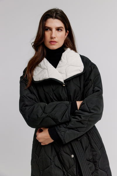 Onion Quilted Trench Nikki Jones