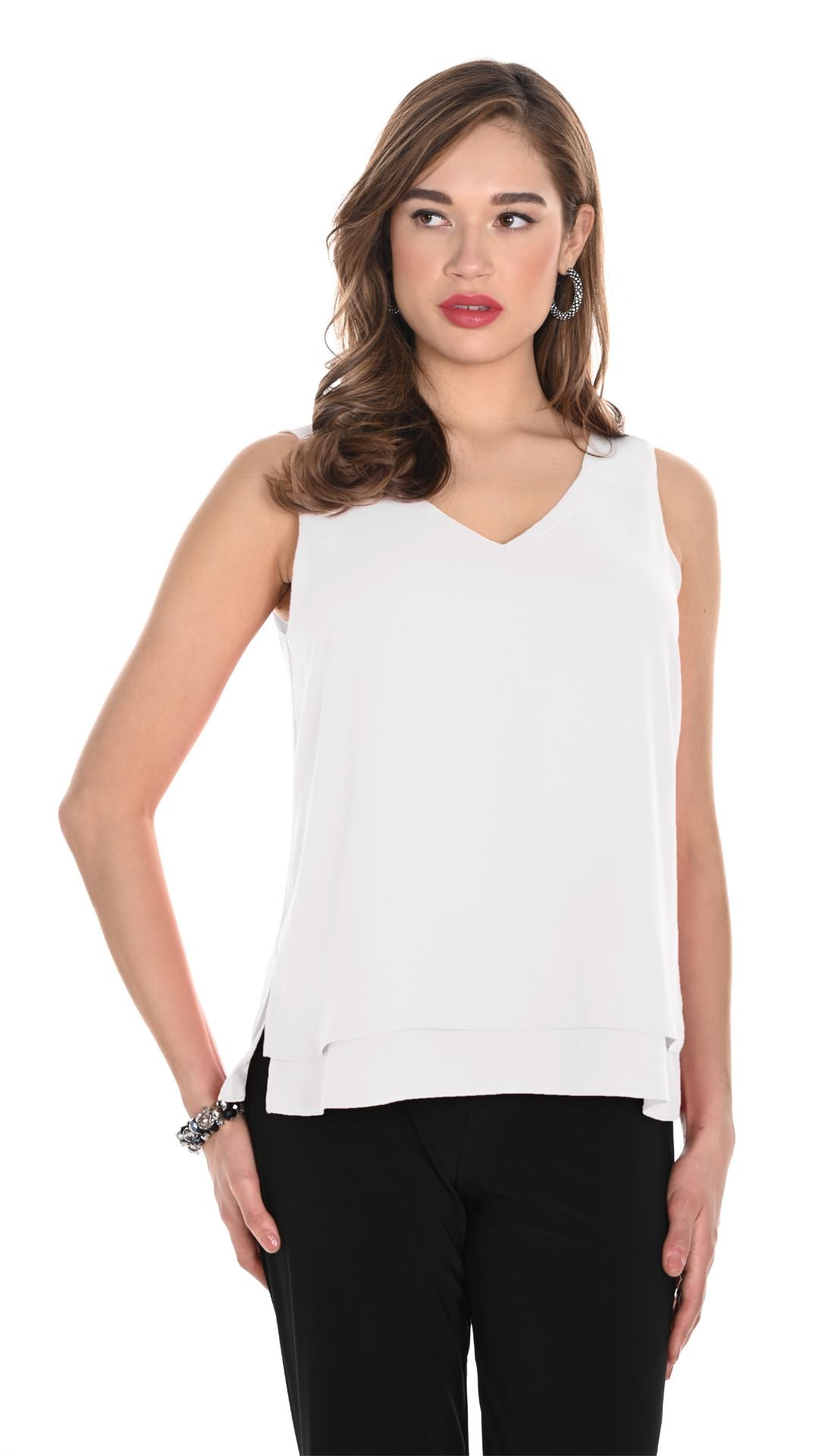 Sleveless Woven Top Frank Lyman