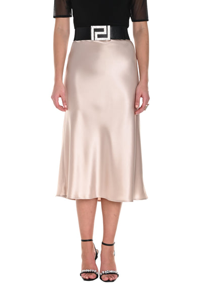 Satin Midi Skirt Frank Lyman