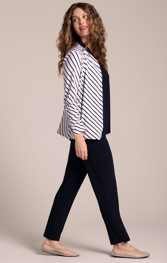 Classic Jacket with Pleated Sleeves Sympli