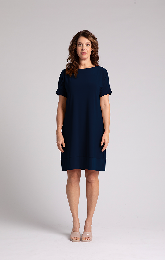 Boat Neck Dress Sympli