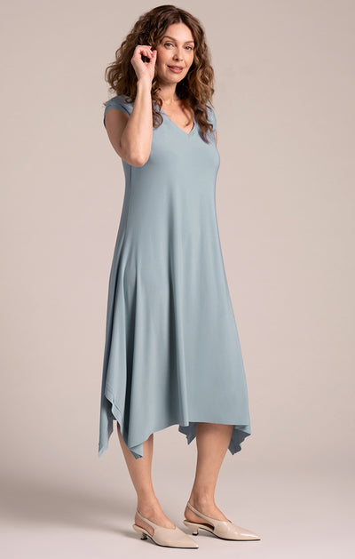 Splice V-Neck Dress Sympli