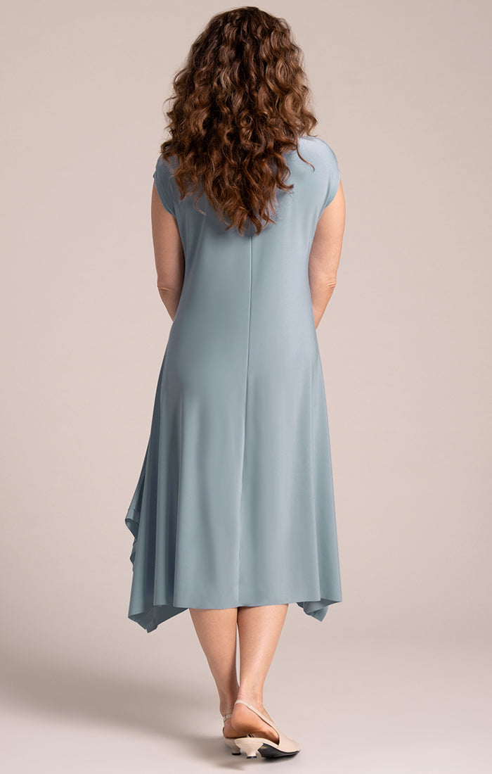 Splice V-Neck Dress Sympli