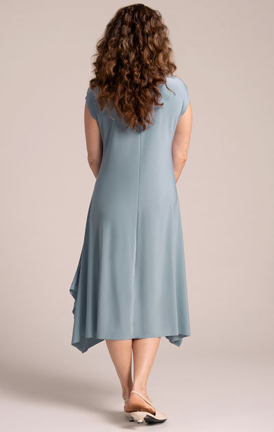 Splice V-Neck Dress Sympli