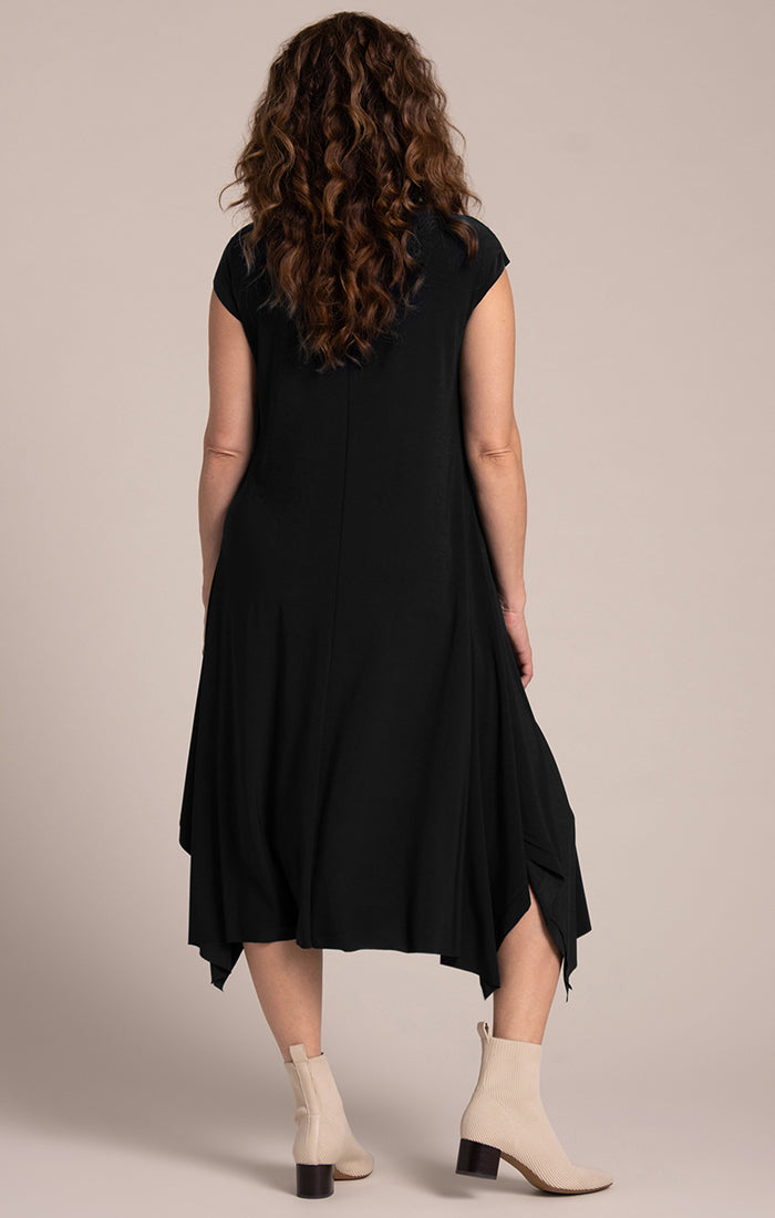 Splice V-Neck Dress Sympli