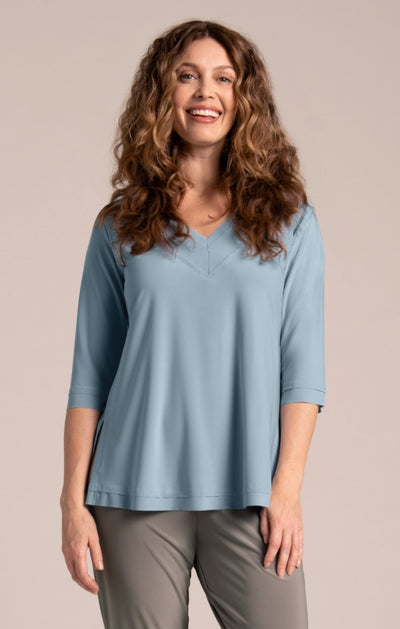 Splice V-Neck Go To Top Sympli