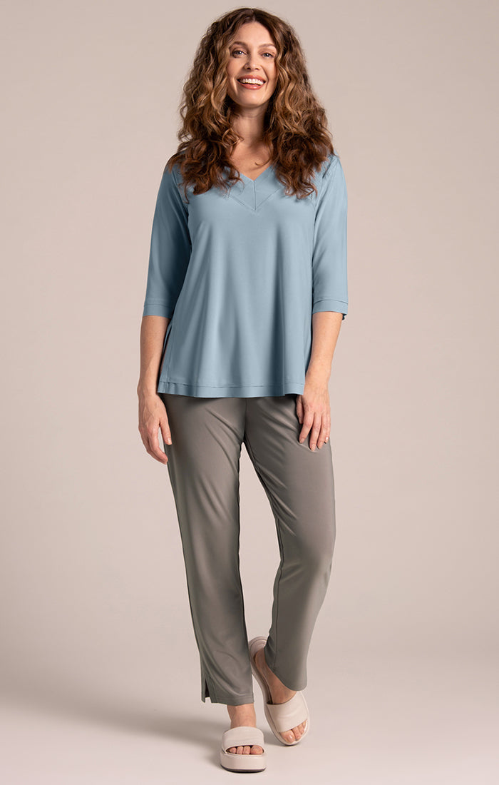 Splice V-Neck Go To Top Sympli