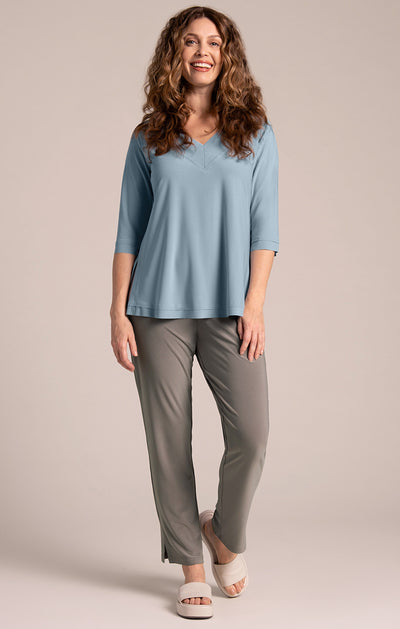 Splice V-Neck Go To Top Sympli