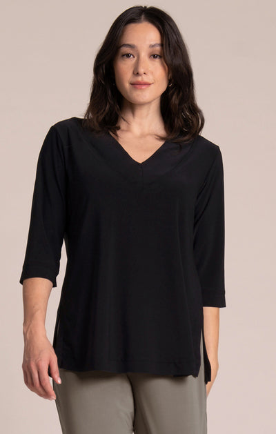 Splice V-Neck Go To Top Sympli